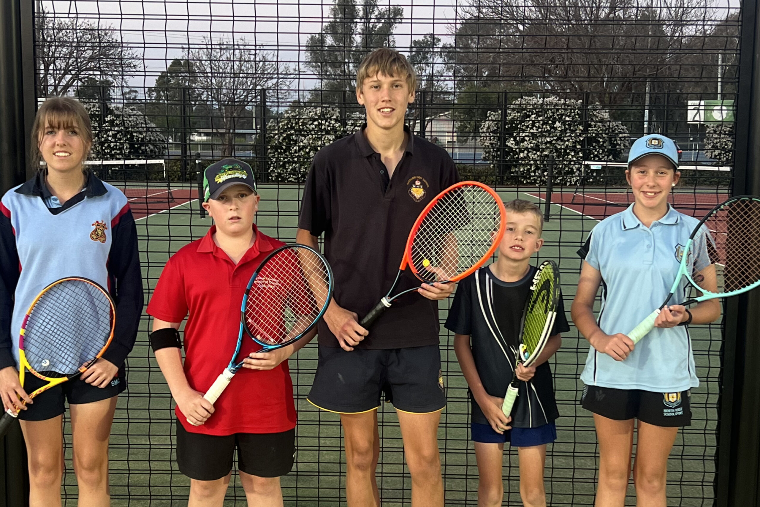 Local tennis guns qualify for RMS tournaments