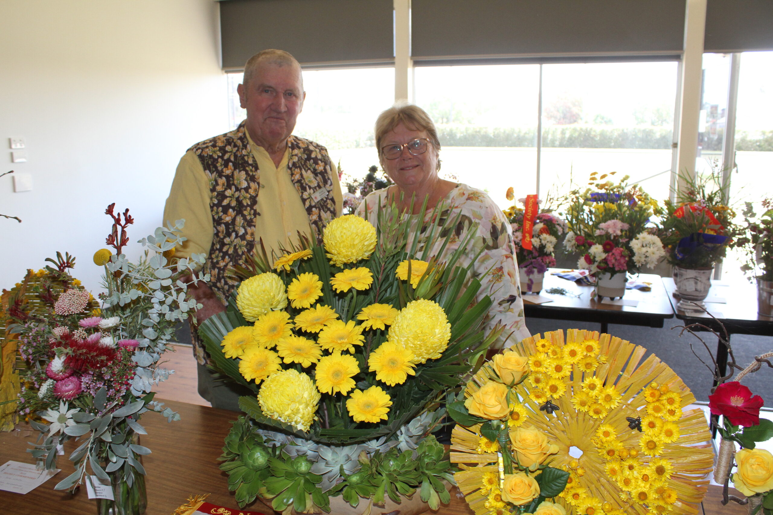 Spring Rose and Flower Show  blooms with colour, quality