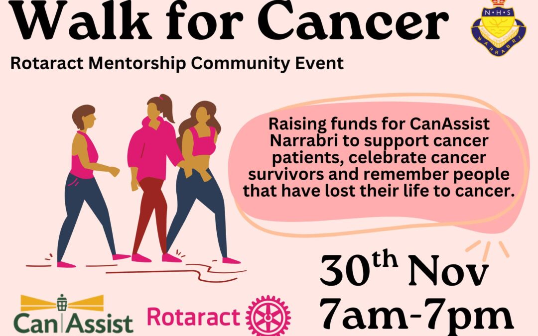 Lots of activities at this Sunday’s ‘Walk for Cancer’