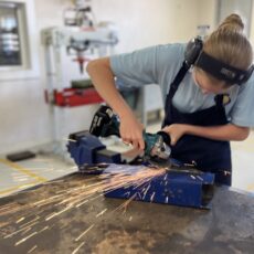 Narrabri High School puts metalwork skills put into practise