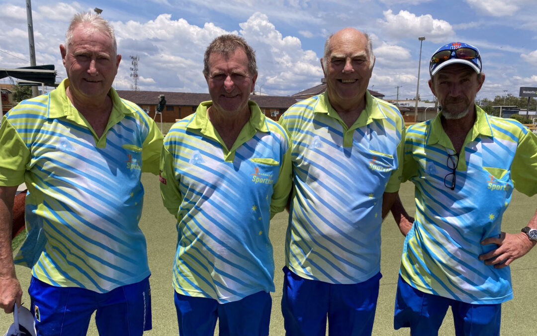 Brother-in-law duo defend their Narrabri Bowling Club men’s pairs competition title