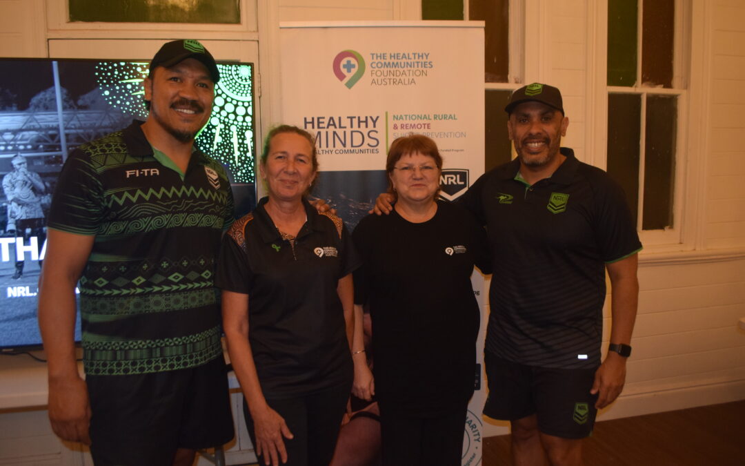 NRL legend Clinton Toopi visits Wee Waa