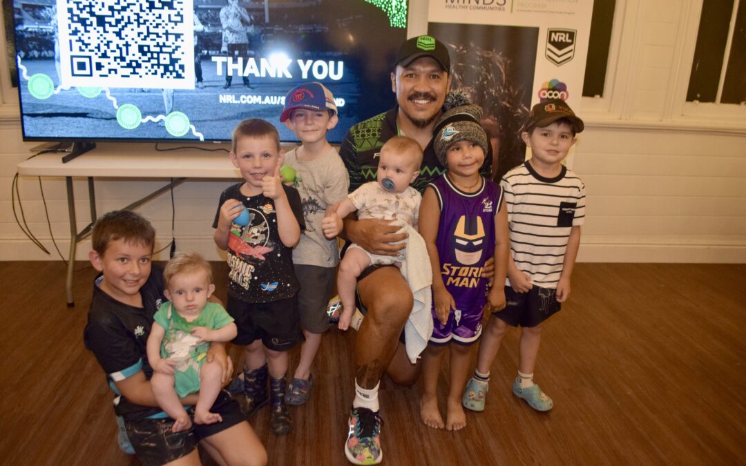 NRL legend Clinton Toopi visits the region to help deliver vital State of Mind program | Photos