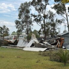 VRA help with storm damage at Burren Junction