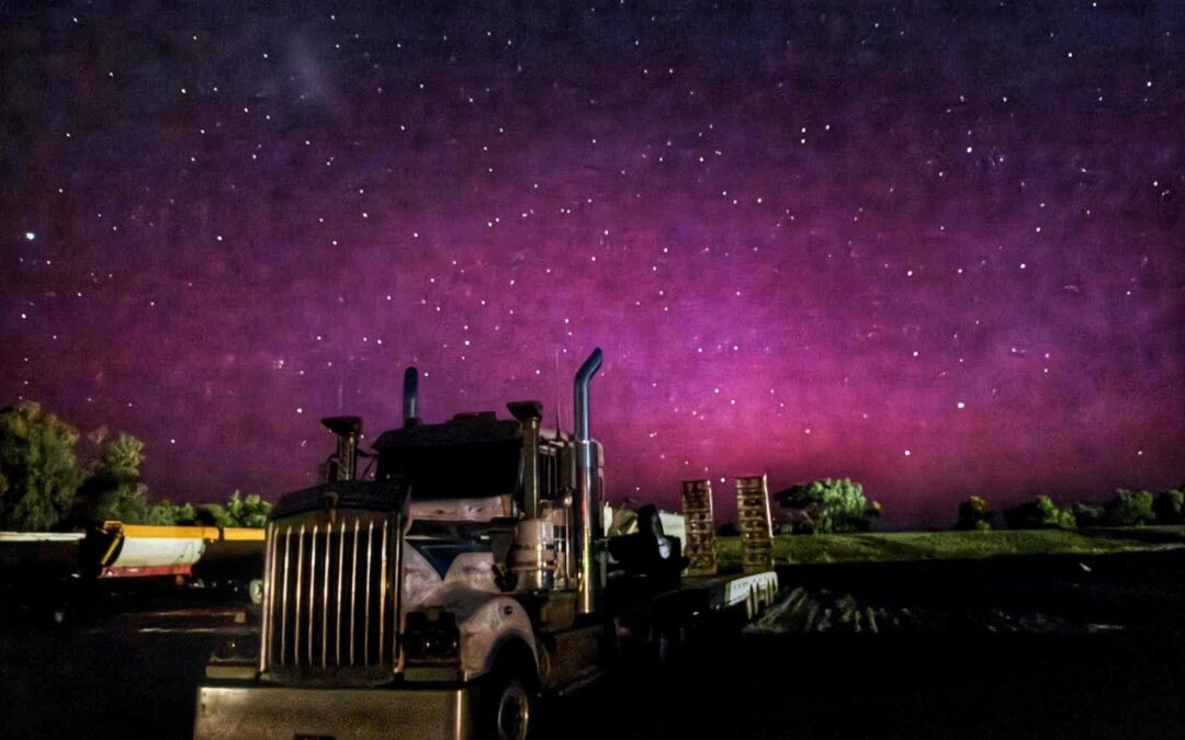 Catching the Aurora Australis from our Wee Waa workshop