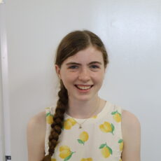 Budding writer Josie Dawson spending a week with The Courier
