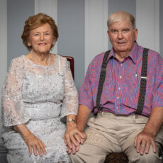 Diamond wedding anniversary celebrations for Peter and Jan Etheridge