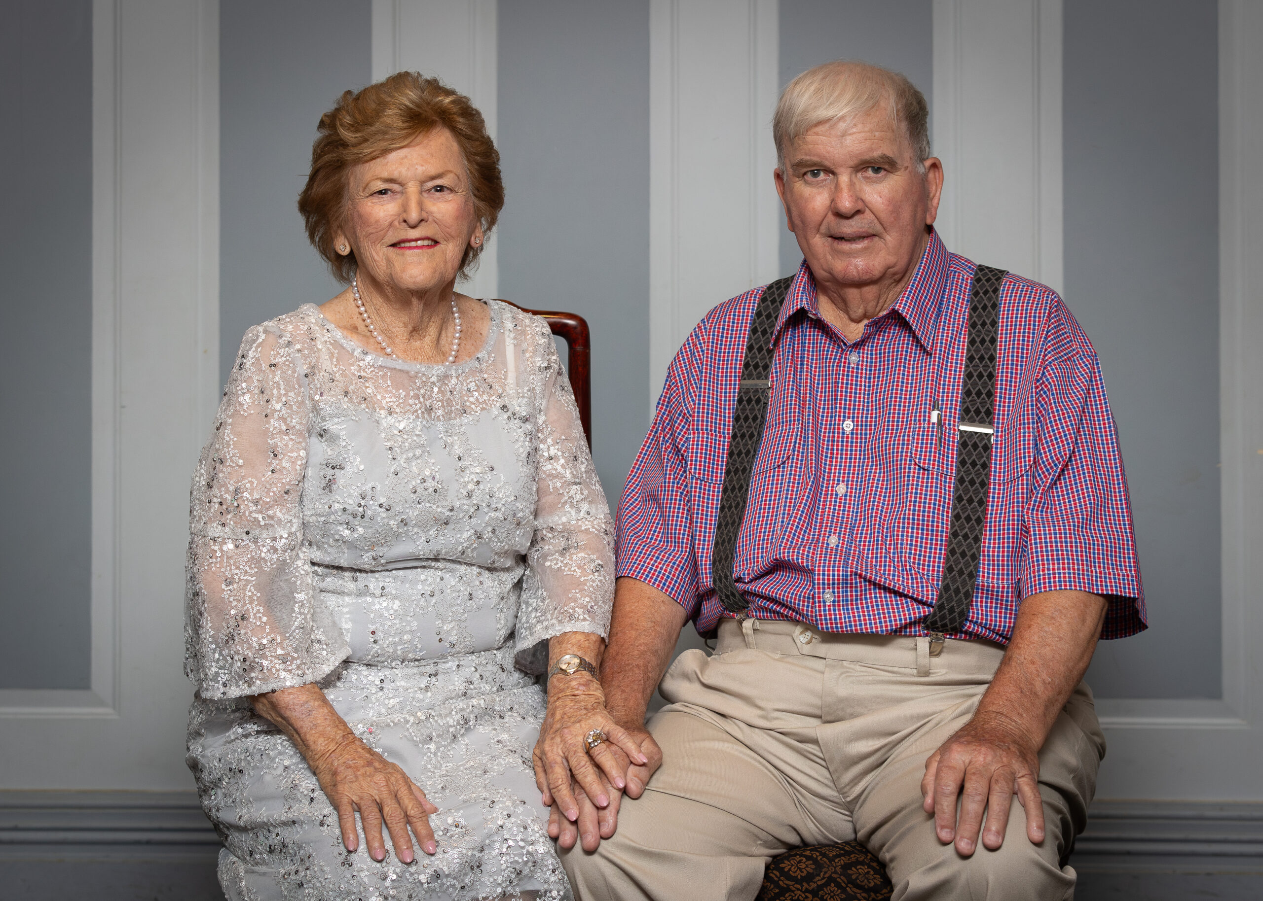 Diamond wedding anniversary celebrations for Peter and Jan Etheridge
