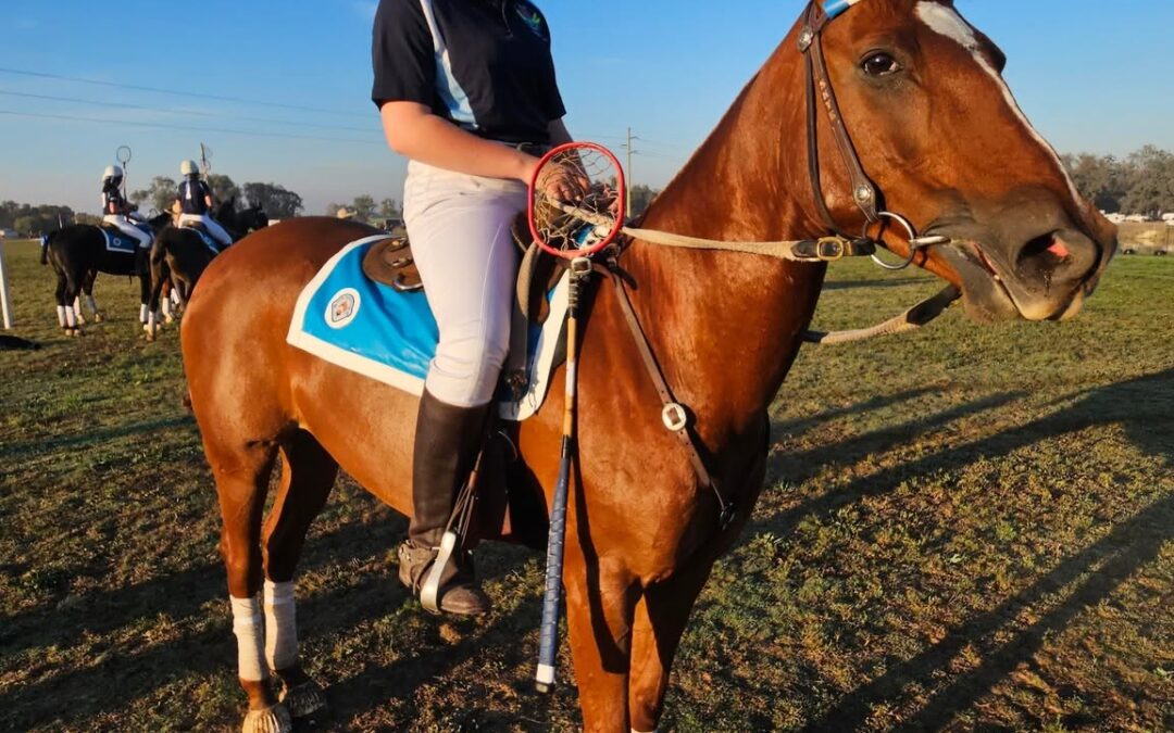Memorable year for polocrosse young gun Skye Manning