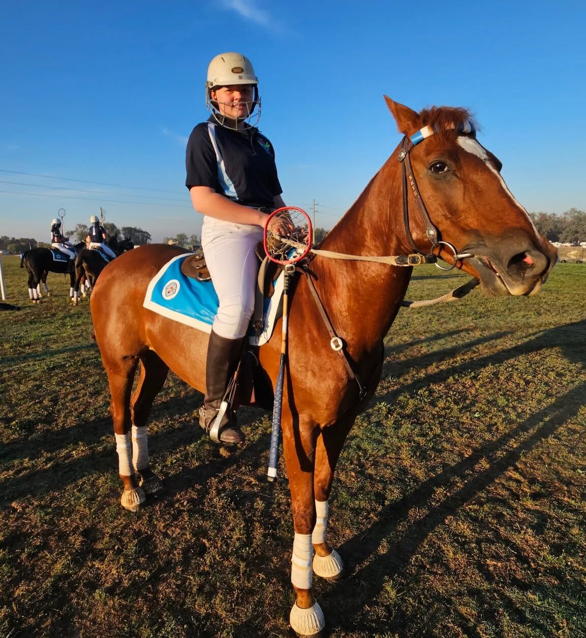 Memorable year for polocrosse young gun Skye Manning