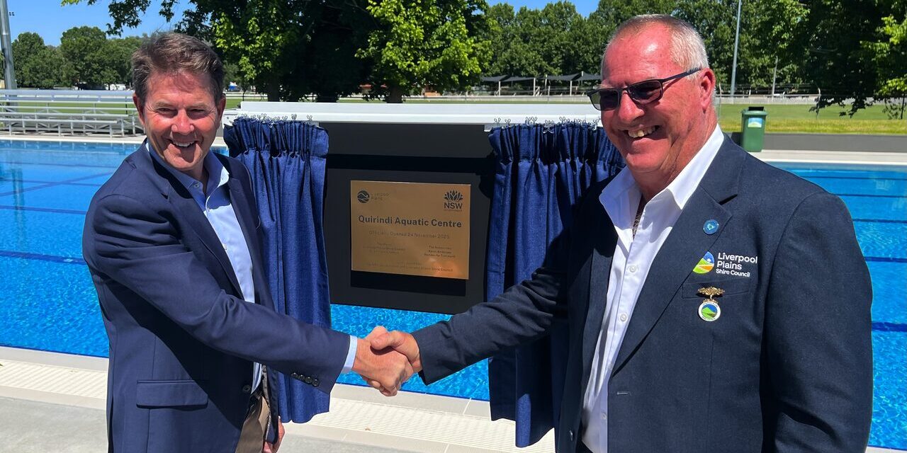 New Quirindi Aquatic Centre makes a splash