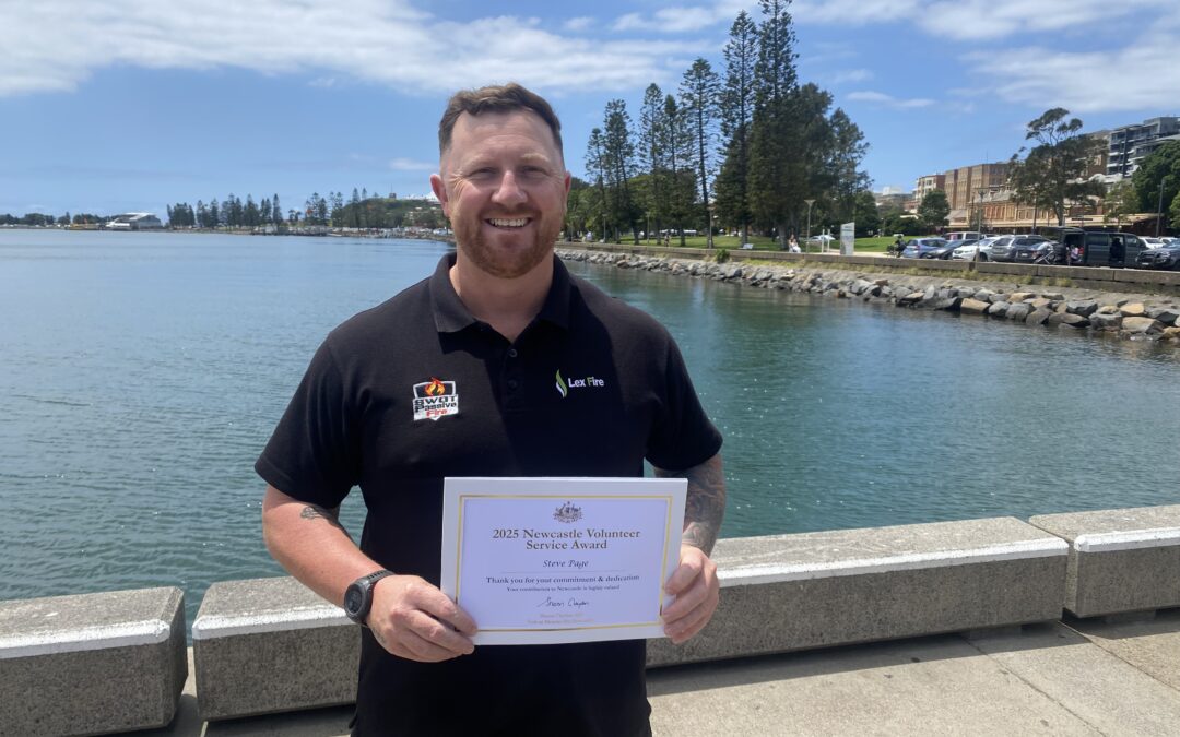 Steve Page honoured with prestigious volunteer award