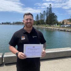 Steve Page honoured with prestigious volunteer award