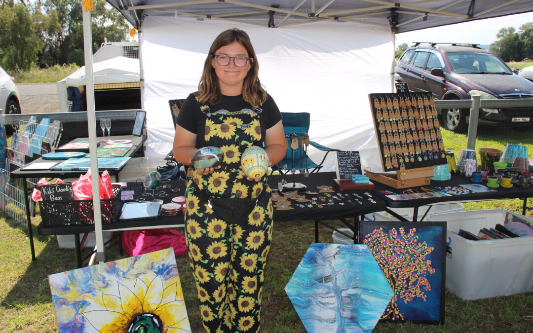 Warm reception for market day on the Liverpool Plains