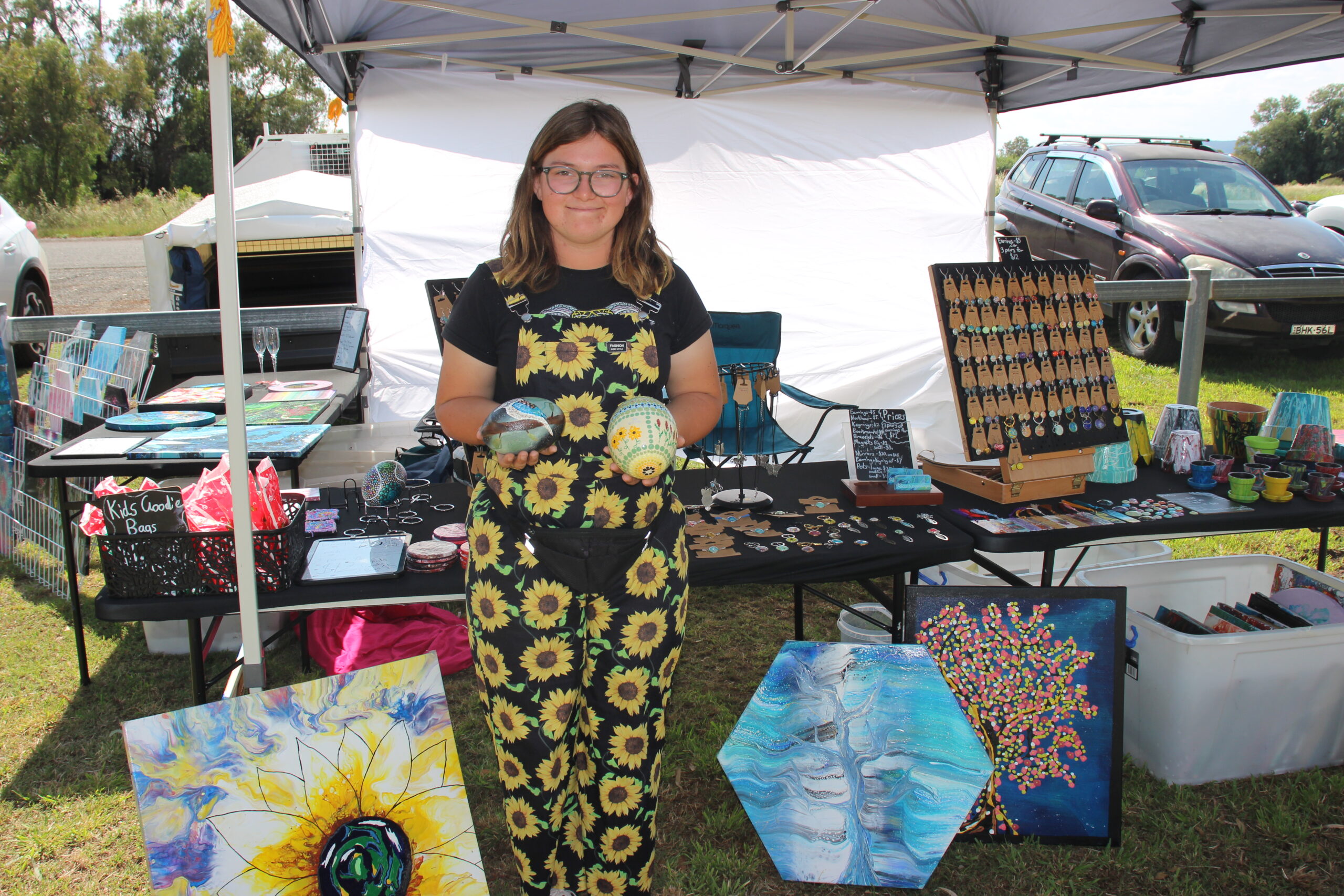 Warm reception for market day on the Liverpool Plains