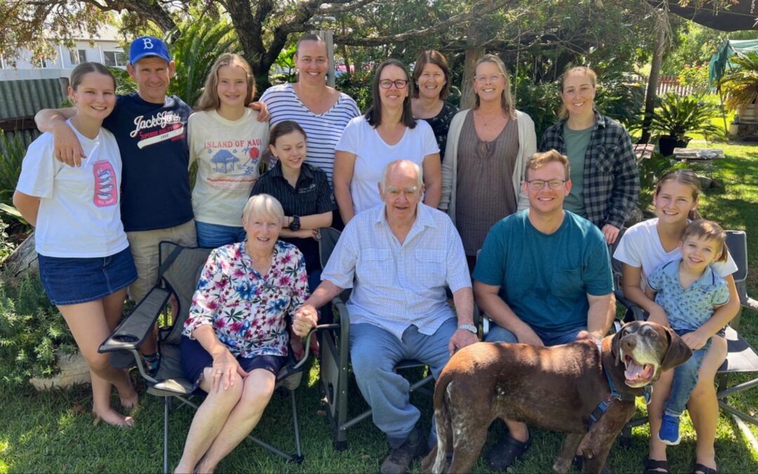 Family gathers for Allan Boehm’s birthday celebrations