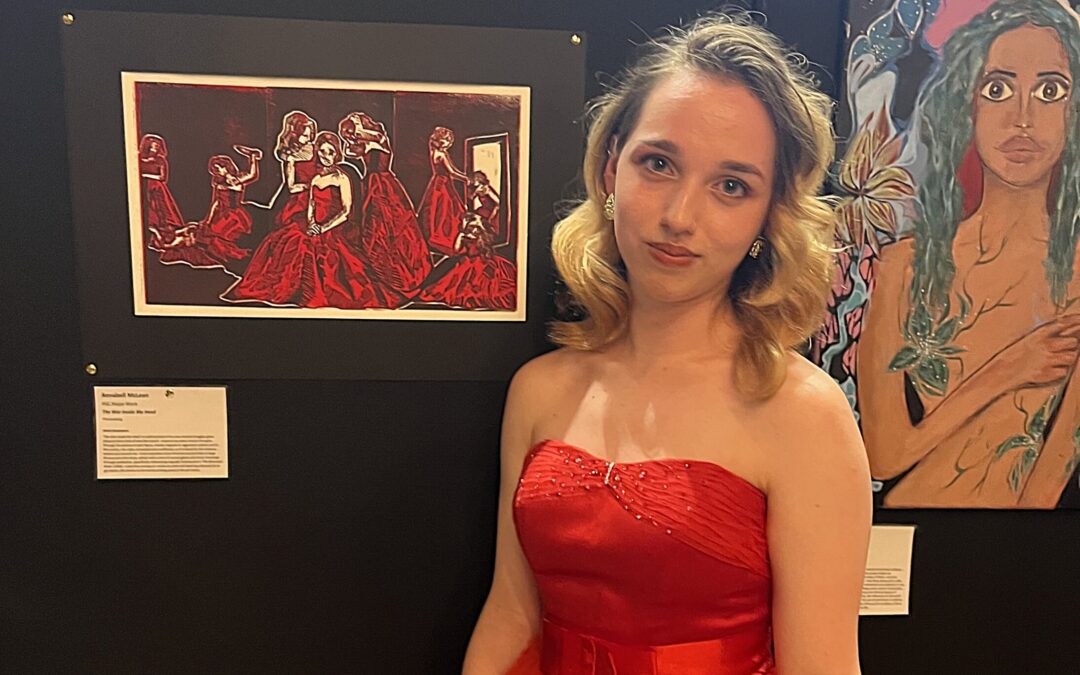 Impressive works at High School’s Visual Arts Showcase