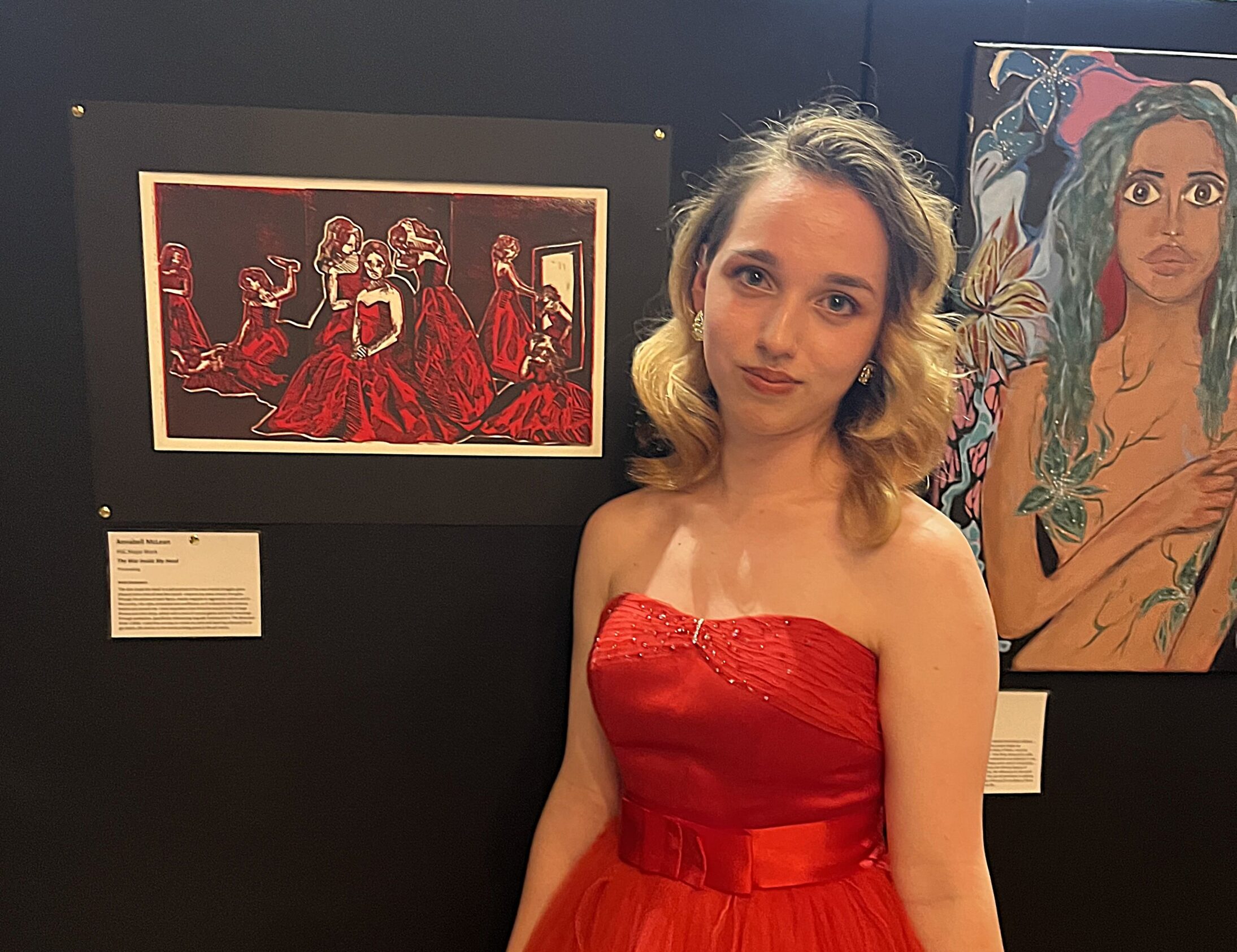 Impressive works at High School’s Visual Arts Showcase