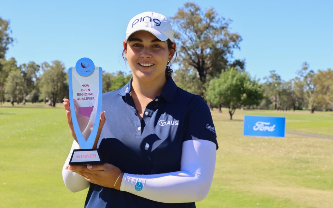 Queenslander claims Narrabri Golf Club’s Women’s NSW Open Regional Qualifier event in style
