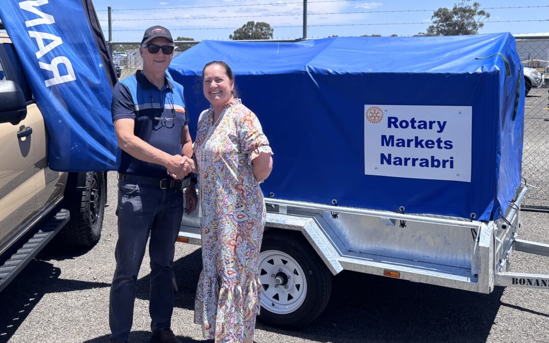 New wheels, big dreams for Narrabri Rotary Markets