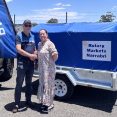 New wheels, big dreams for Narrabri Rotary Markets