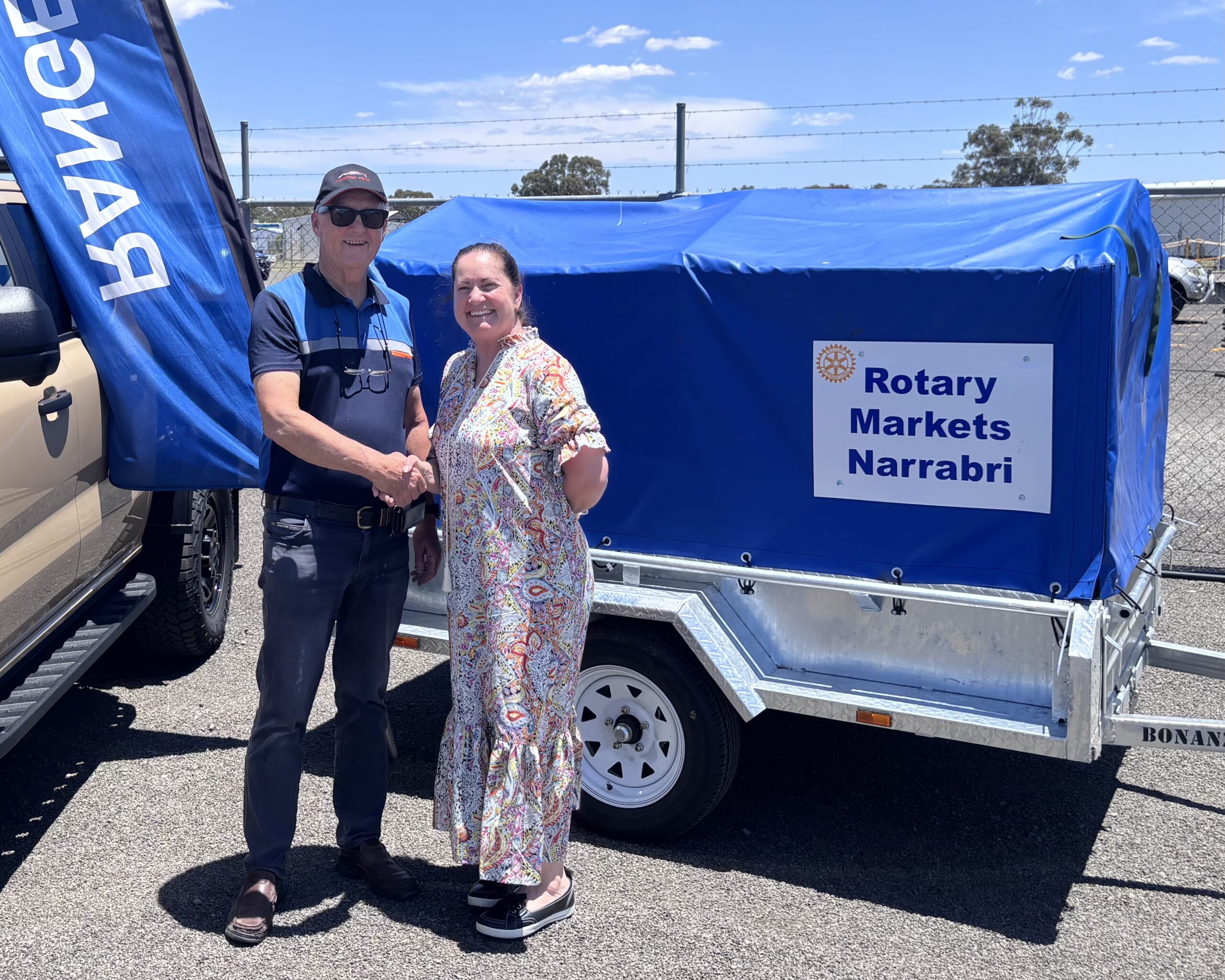 New wheels, big dreams for Narrabri Rotary Markets