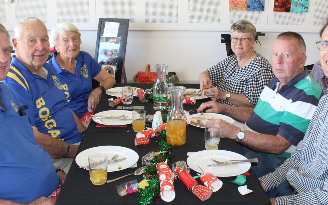 Boggabri seniors enjoy festive Christmas lunch