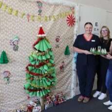 Boggabri’s Doctor John Prior MPS Christmas door decoration competition