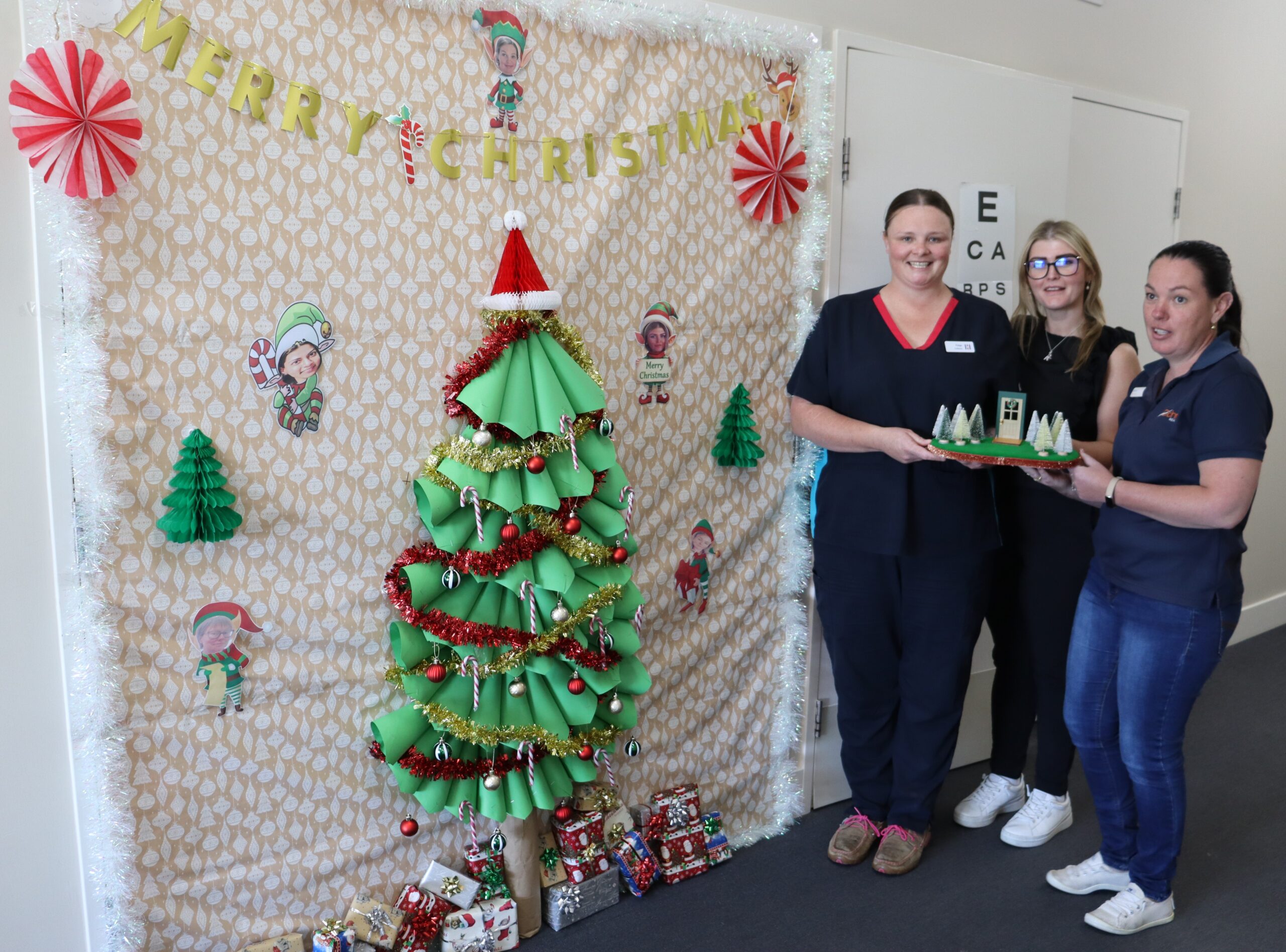 Boggabri’s Doctor John Prior MPS Christmas door decoration competition