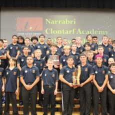 Clontarf Academy students celebrated