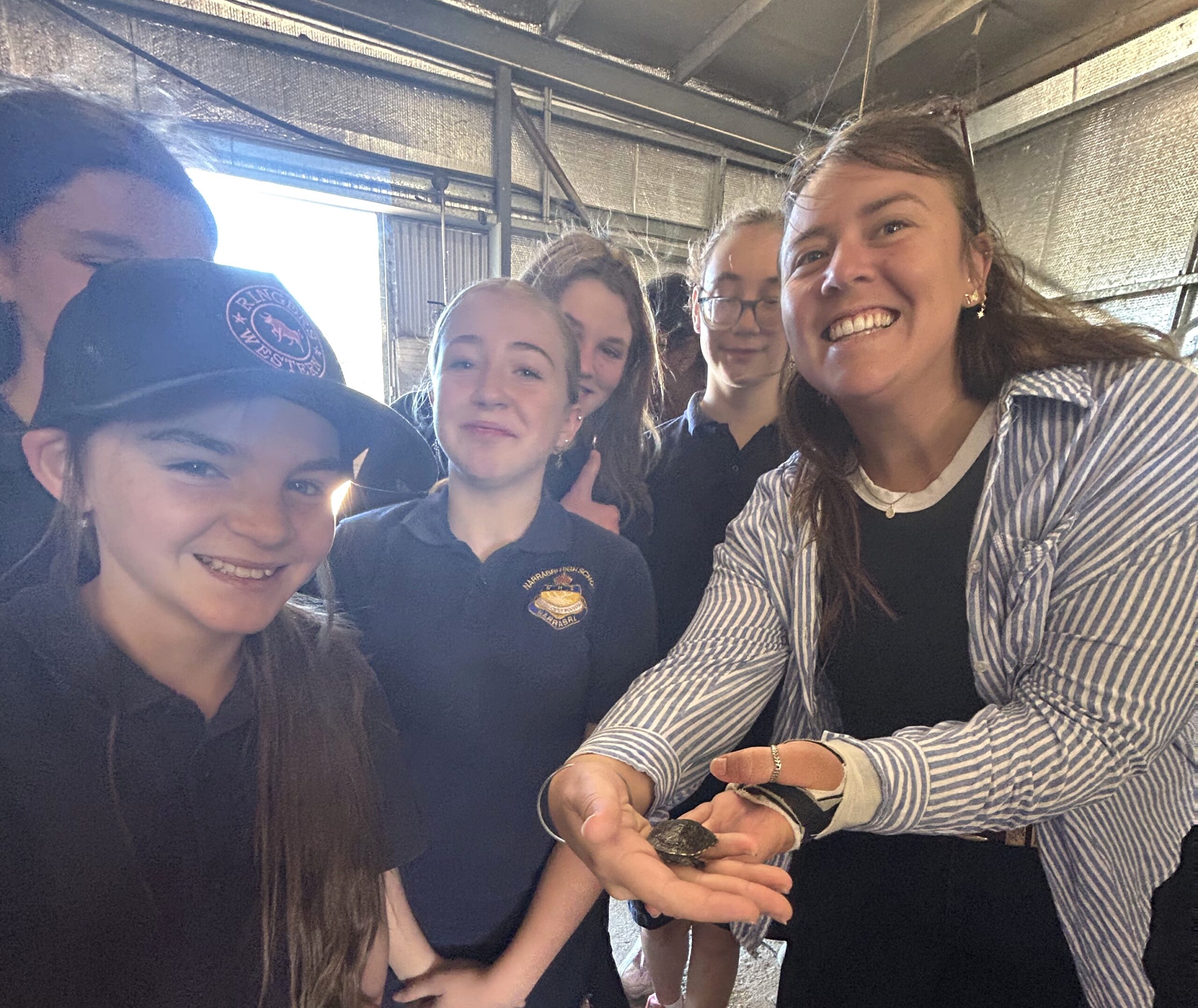 Year 7 careers immersion trip to Narrabri Fish Farm