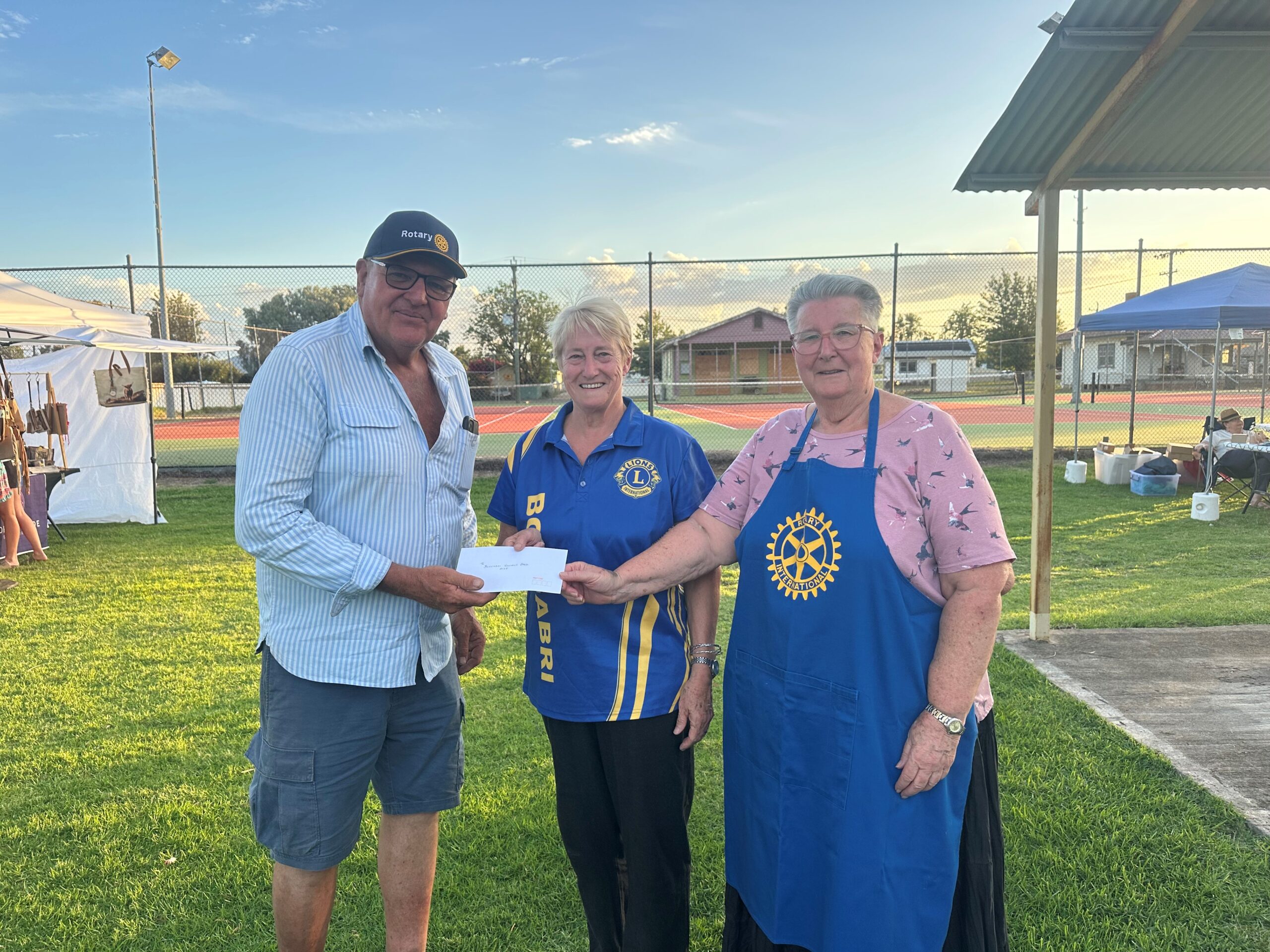 Boggabri Rotary donates to the Women’s Shed