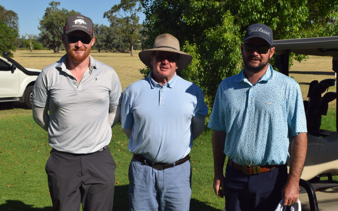 Golfers battle tough heat across the Australia Day long weekend at Narrabri and Wee Waa ambroses