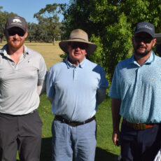 Golfers battle tough heat across the Australia Day long weekend at Narrabri and Wee Waa ambroses