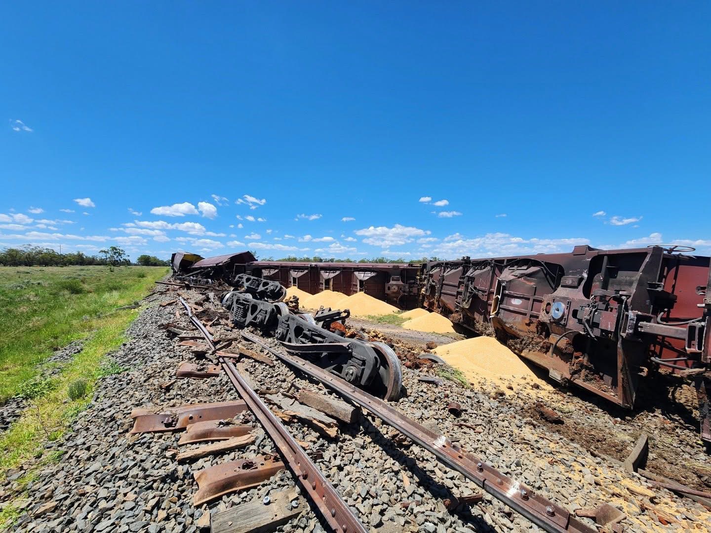 Burren VRA responds to grain train derailment