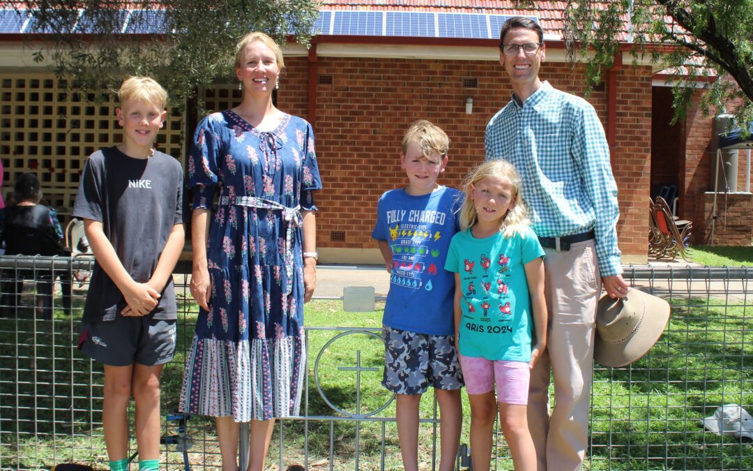 Reverend Stone and family farewelled