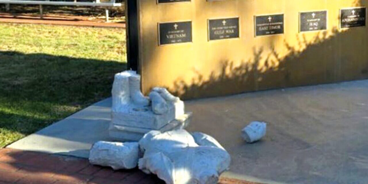 Police issue update after Walgett Anzac memorial damaged