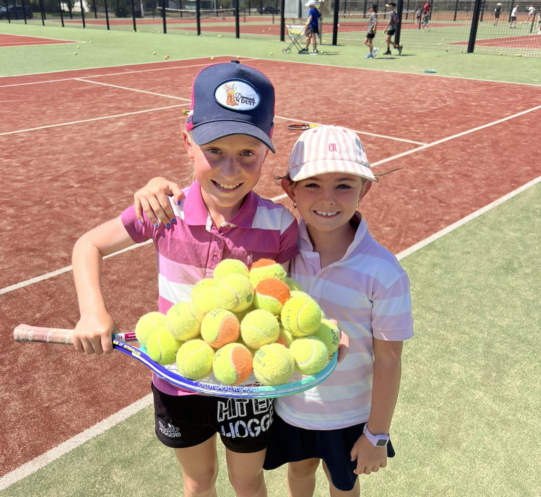 Holiday clinic kicks off an exciting year for Narrabri Tennis