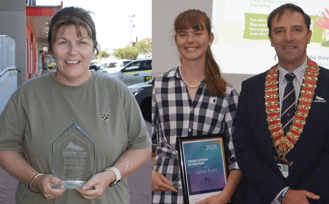 Michelle Wheeler, Caitlin Evans awarded shire honours