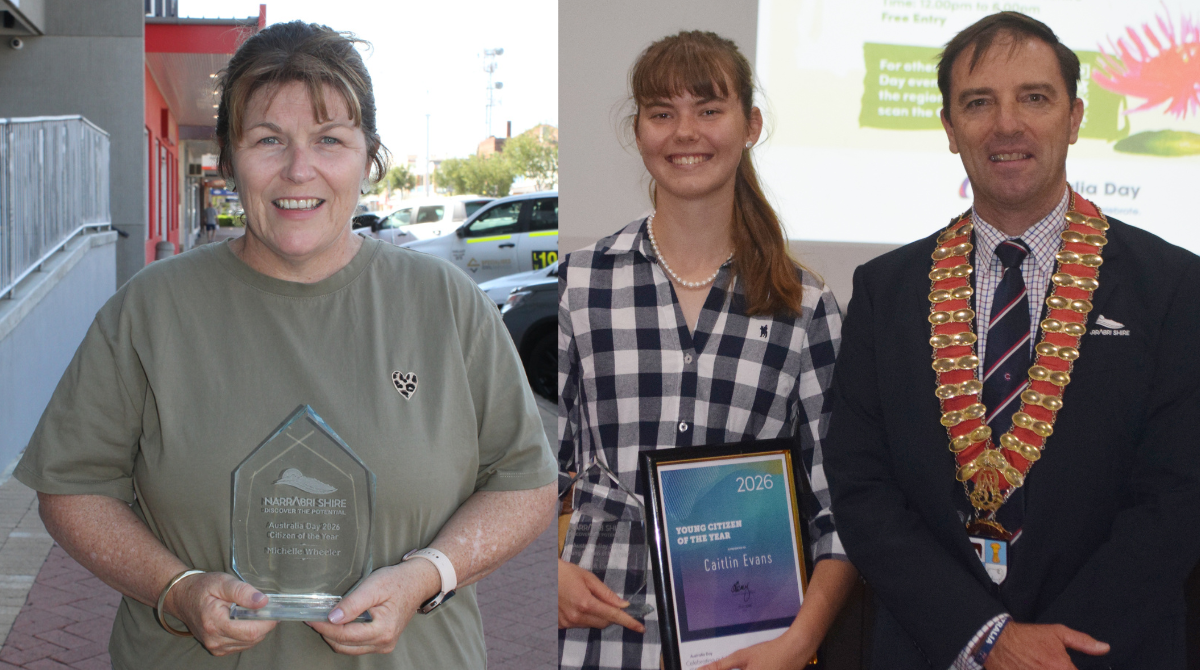 Michelle Wheeler, Caitlin Evans awarded shire honours