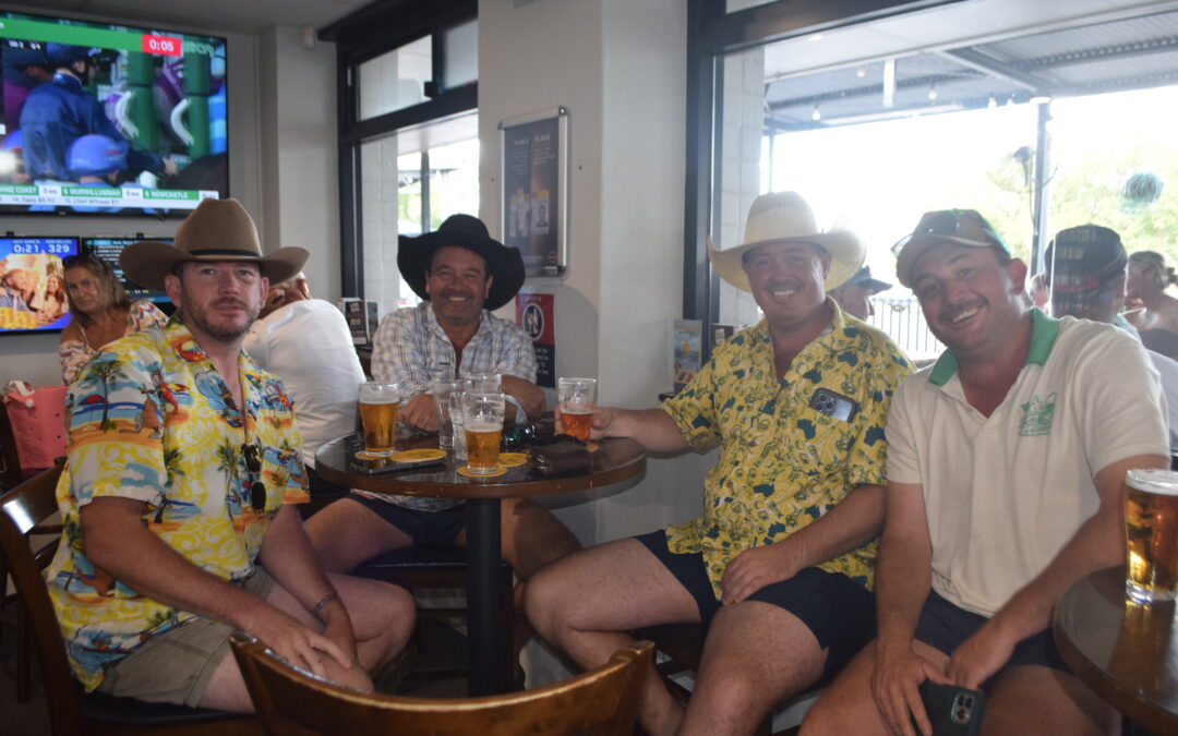 Beach party at the Wilga Hotel