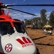 Westpac Rescue Helicopter deployed to Boggabri property