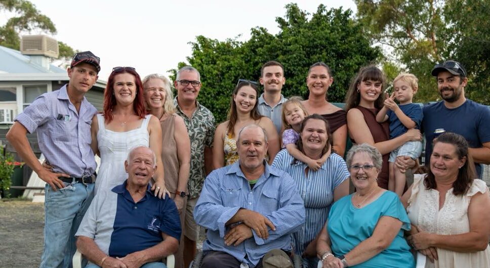 Bruce Hardman celebrates 80th birthday with family and friends