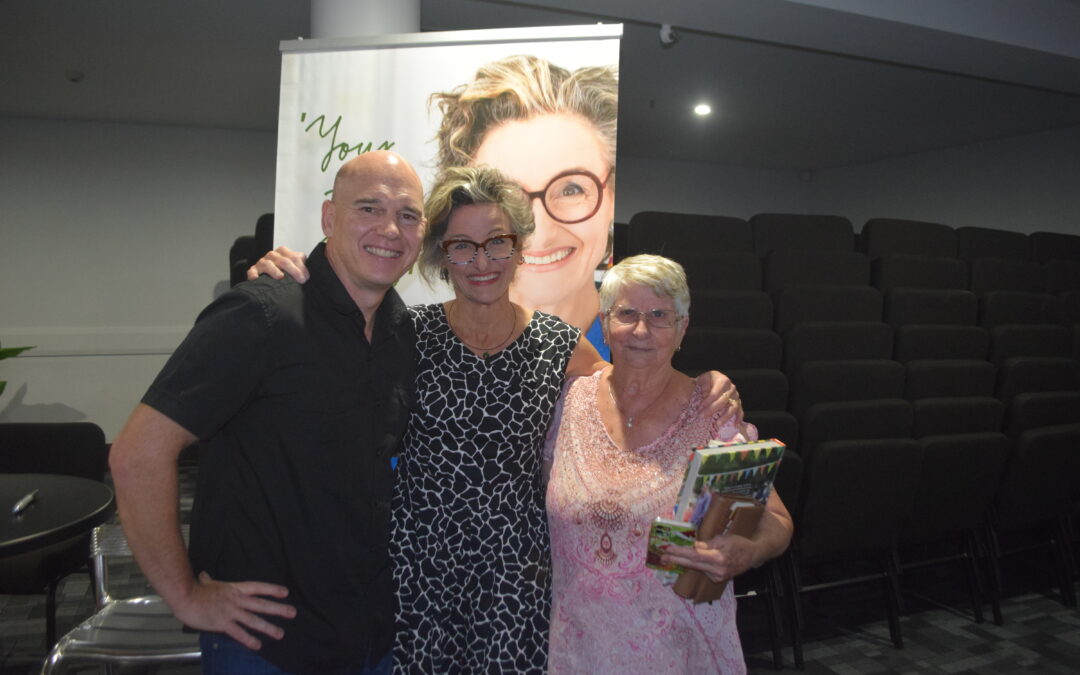 Great afternoon with Julie Goodwin