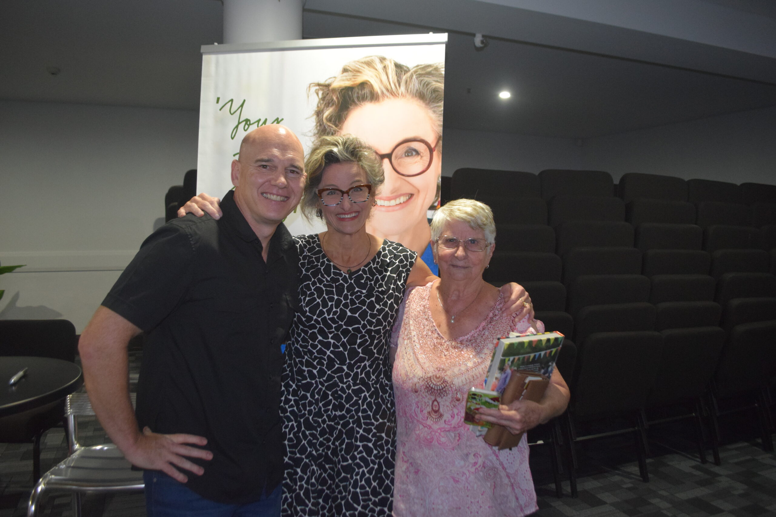 Great afternoon with Julie Goodwin