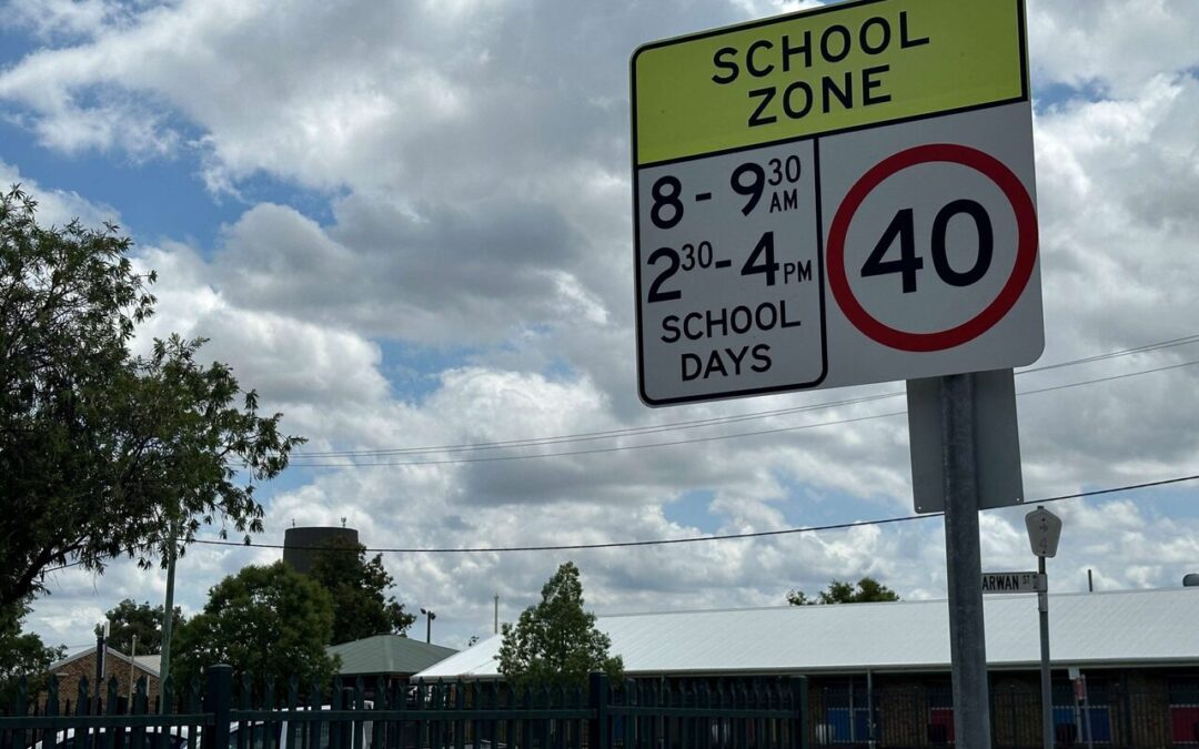 School zone speed limits back in force