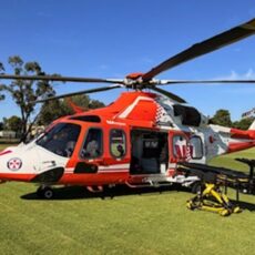 Rescue helicopter responds to Gunnedah accident