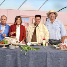 FROM FARM TO FORK: Spring Plains grazier serves up  delicious local lamb on national TV with celebrity chef