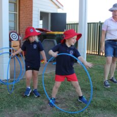 Excited children return to Boggabri Preschool