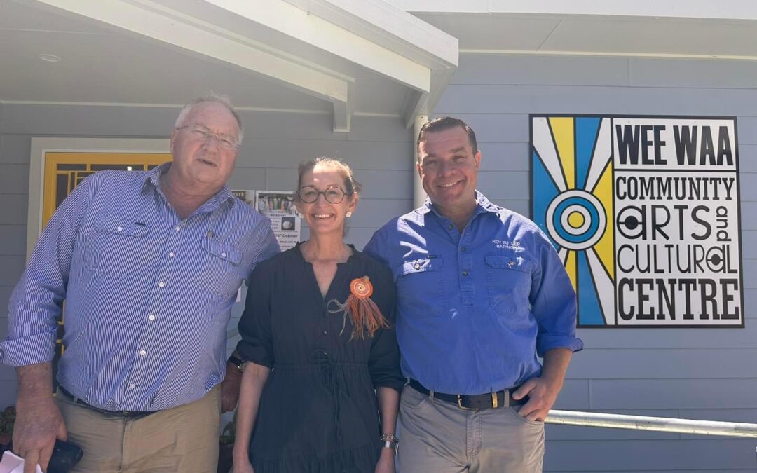 Butler backs campaign to save Wee Waa arts hub